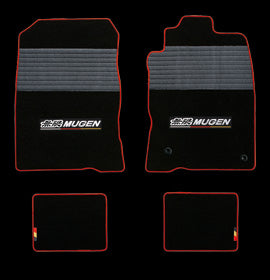 MUGEN Sports Mat Black-Red  For CR-Z ZF2 08P15-XLT-K1S0-RD