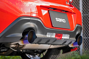 SARD SU-Z STAINLESS MUFFLER TYPE II WITH CENTER PIPE FOR TOYOTA GR86 ZN8 SUBARU BRZ ZD8 23117