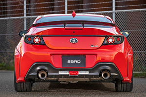 SARD SU-Z STAINLESS MUFFLER TYPE II WITH CENTER PIPE FOR TOYOTA GR86 ZN8 SUBARU BRZ ZD8 23117