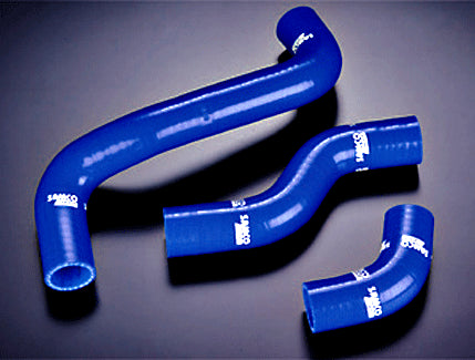 SAMCO SPORT COOLANT HOSE KIT BLUE FOR TOYOTA CELICA GT-FOUR 4×4 ST185 40TCS169-C-BLUE
