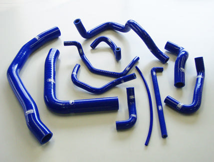 SAMCO SPORT COOLANT HOSE KIT BLUE FOR TOYOTA MR2 SW20 1-2 NA 40TCS379-C-BLUE