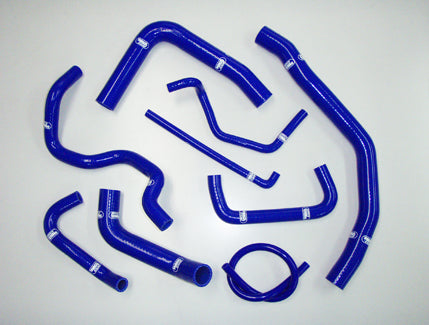SAMCO SPORT COOLANT HOSE KIT MATTE BLACK FOR TOYOTA MR2 SW20 3-5 NA 40TCS386-C-MATTE-BLACK