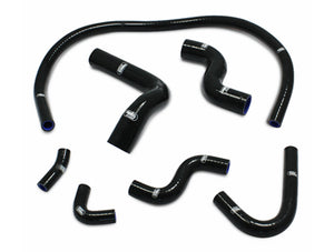 SAMCO SPORT COOLANT HOSE KIT BLACK FOR TOYOTA CELICA GT RA28 40TCS428-C-BLACK