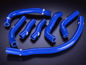 SAMCO SPORT COOLANT HOSE KIT VINTAGE BLACK FOR TOYOTA MR2 SW20 3-5 TYPE TURBO 40TCS69-C-VINTAGE-BLACK