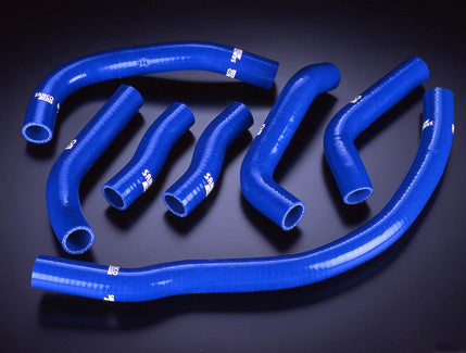 SAMCO SPORT COOLANT HOSE KIT GUN METALLIC FOR TOYOTA MR2 SW20 3-5 TYPE TURBO 40TCS69-C-GUN-METALLIC