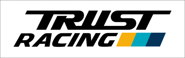 GREDDY TRUST RACING STICKER (CUT LETTER) FOR 18000181 - Black Hawk Japan