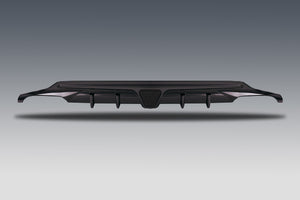 NOBLESSE REAR DIFFUSER BLACK (W FOG LIGHTS) FOR TOYOTA ALPHARD VELLFIRE AYH30 AGH30 30AV-RD1-010-LED-BFG-090