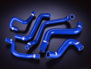 SAMCO SPORT COOLANT HOSE KIT GREEN FOR VOLKSWAGEN GOLF 2 19E GTI NO AC 40TCS51-8V-C-GREEN