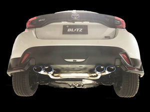 BLITZ NUR-SPEC CUSTOM EDITION QUAD EXHAUST TI For TOYOTA YARIS HYBRID MXPH15 63568V