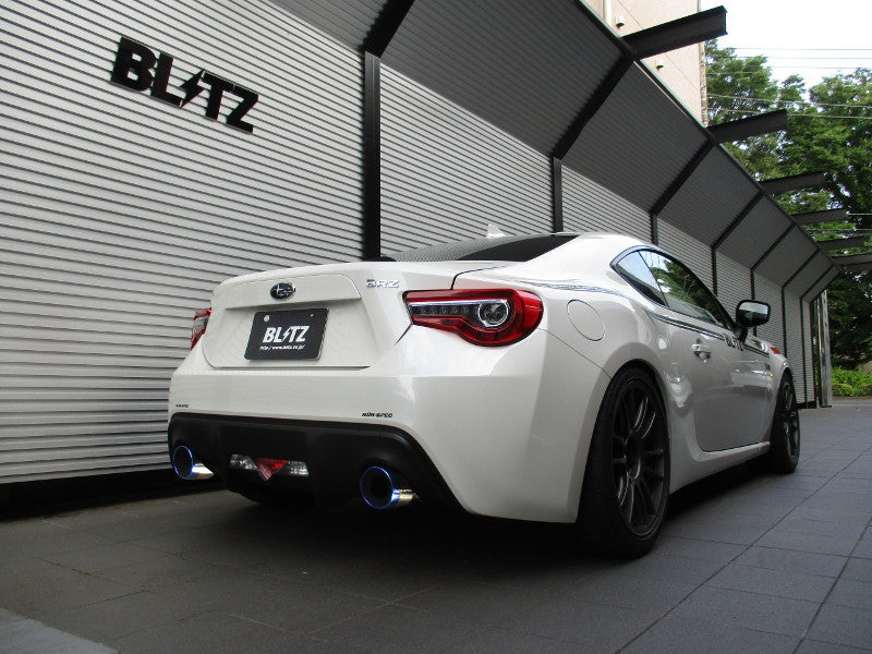 BLITZ NUR-SPEC CE VSR STYLED EXHAUST For SUBARU BRZ ZC6 FA20 63176V