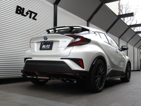 BLITZ NUR-SPEC VSR QUAD EXHAUST For TOYOTA C-HR ZYX10 2ZR-FXE