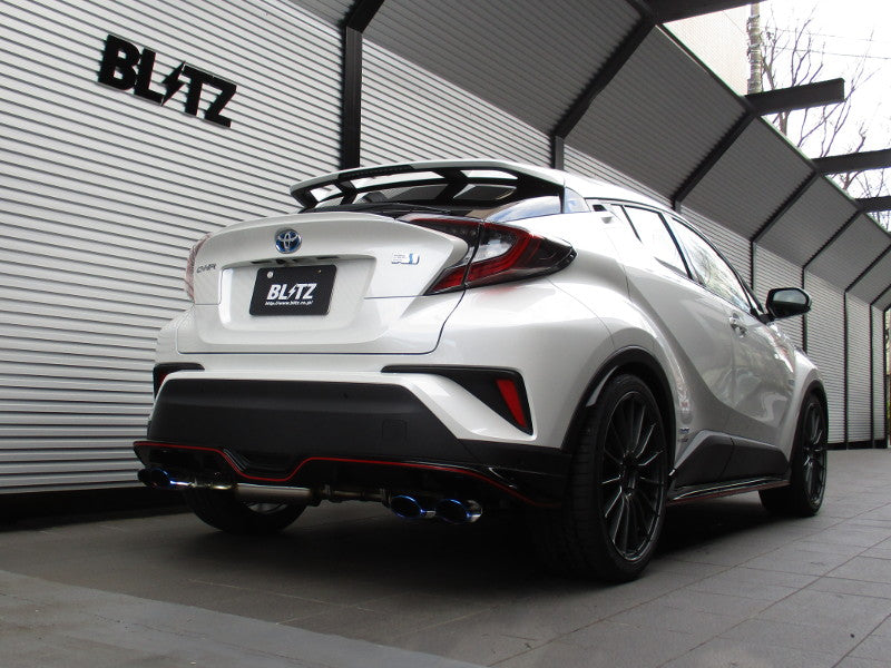 BLITZ NUR-SPEC VSR QUAD EXHAUST For TOYOTA C-HR ZYX10 2ZR-FXE