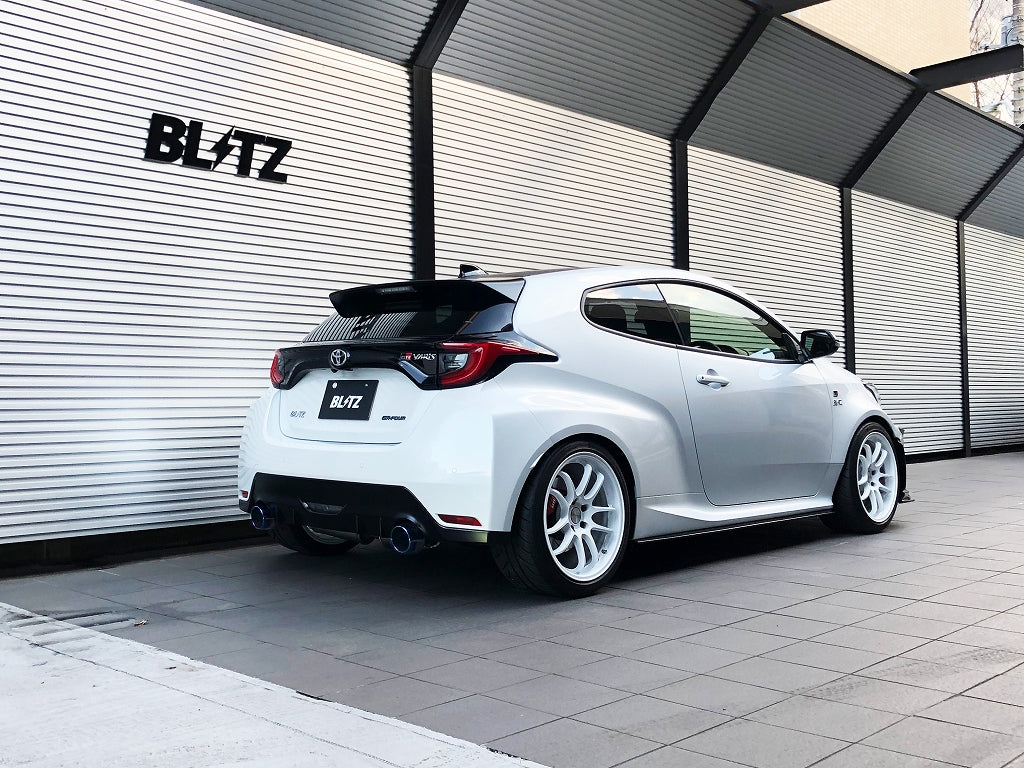 BLITZ NUR-SPEC CUSTOM EDITION STYLED EXHAUST TI For TOYOTA GR YARIS GXPA16 63196V