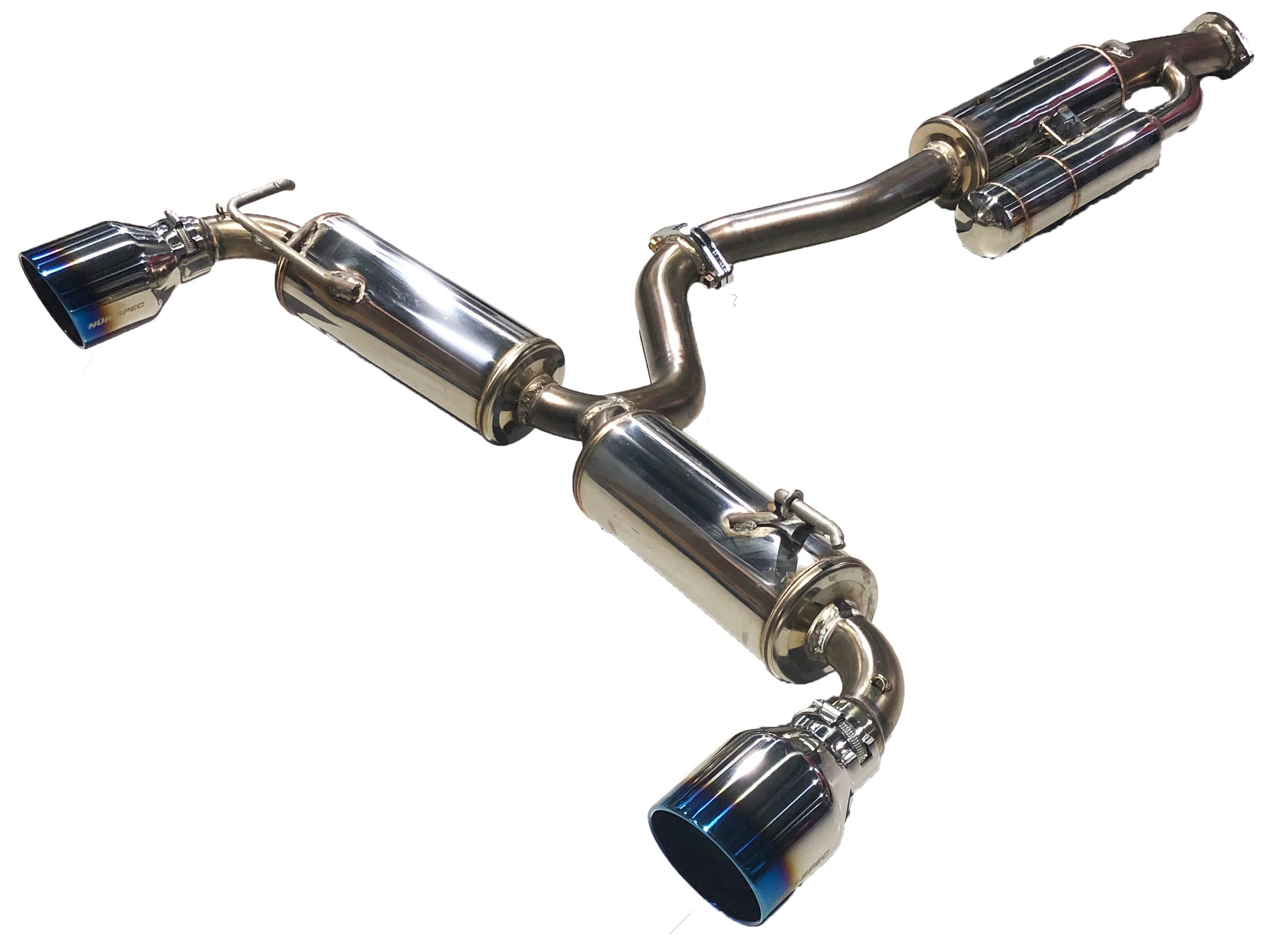 BLITZ NUR-SPEC CUSTOM EDITION STYLED EXHAUST TI For TOYOTA GR