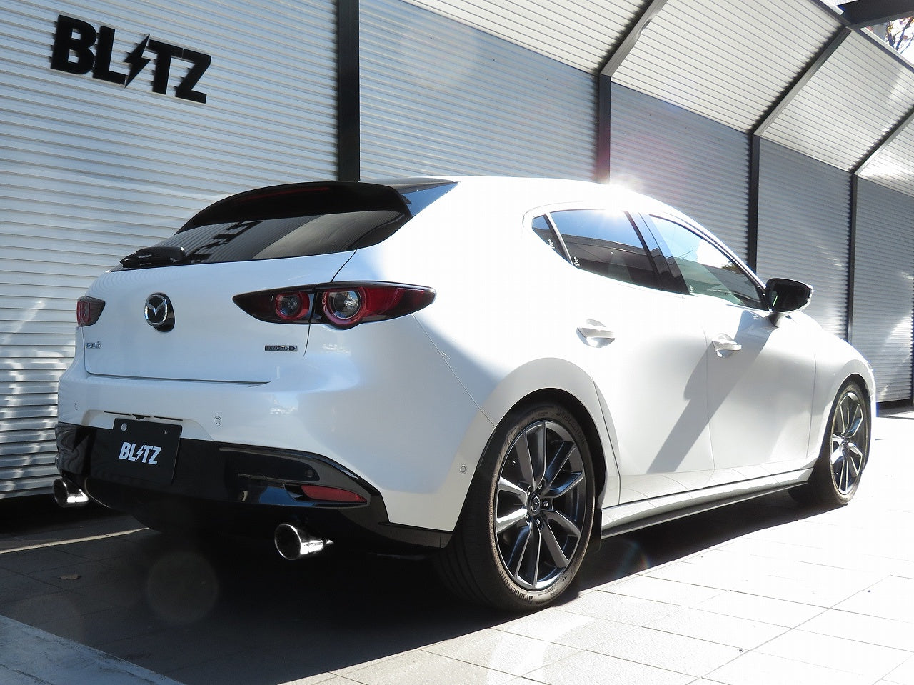 BLITZ NUR-SPEC CUSTOM EDITION EXHAUST For MAZDA 3 FASTBACK BP8P S8-DPTS 63186