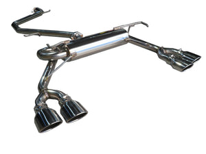 BLITZ NUR-SPEC CUSTOM EDITION EXHAUST SYSTEM TI FOR TOYOTA COROLLA TOURING HYBRID ZWE211W 63563V