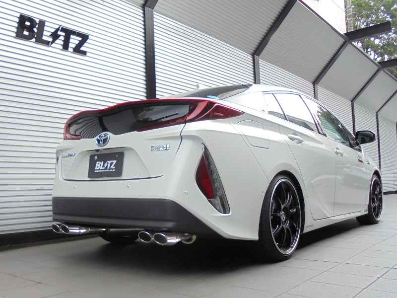 BLITZ NUR-SPEC VS QUAD EXHAUST  For TOYOTA PRIUS PHV ZVW52 2ZR-FXE 63542