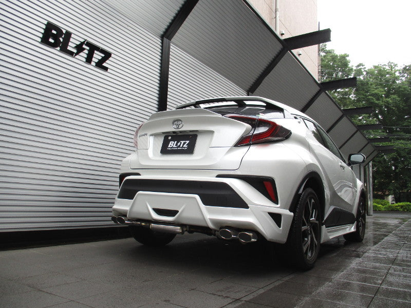 BLITZ NUR-SPEC VS QUAD FOR TRD BUMP EXHAUST  For TOYOTA C-HR ZYX10 2ZR-FXE 63540