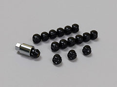 MUGEN WHEEL NUT & LOCK SET Black For N-VAN JJ1 2 08181-XXB-K1S0-BL