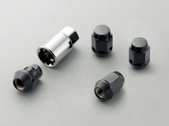 MUGEN WHEEL NUT & LOCK SET 4H Silver For HONDA FIT GR1 2-8 08181-M07-K0S0-S