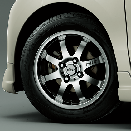 MUGEN Aluminum Wheel NR MIRROR FACE  For N-WGN JH1 JH2 42700-NR4B-450M-42