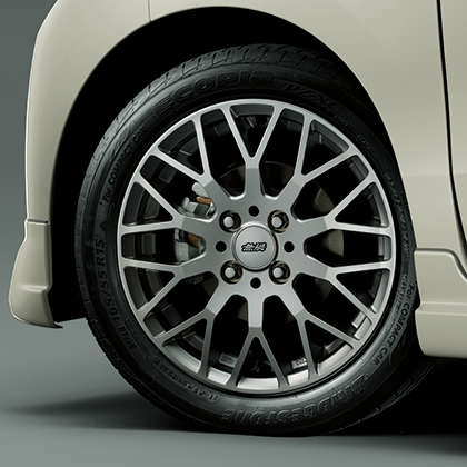 MUGEN Aluminum Wheel XJ SPARK SILVER For N-WGN JH1 JH2 42700-XJ4 MUGEN Aluminum Wheel XJ SPARK SILVER For N-WGN JH1 JH2 42700-XJ4