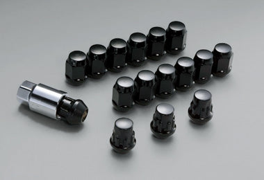 MUGEN Wheel Nut & Lock Set Black  For S660 JW5 08181-M07-K0S0-BL