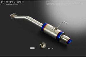 J'S RACING SUS EXHAUST PLUS REAR TAIL 60R FOR HONDA INTEGRA DC5 K20A T304-T5-60R