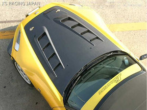 J'S RACING AERO BONNET TYPE-V CARBON FRP FOR HONDA S2000 AP1 2 F20C F22C ABV-S1-C