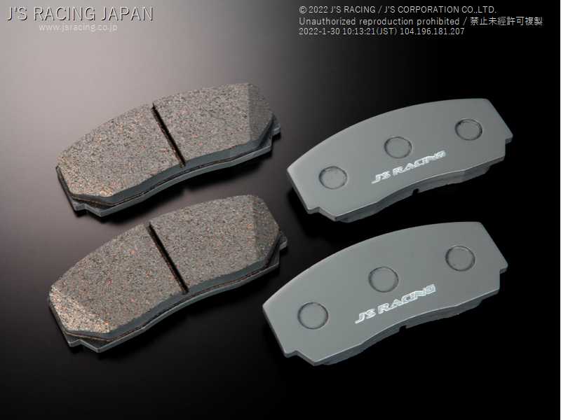 J'S RACING HYPER 6IX DEDICATED BRAKE PAD [STREET] FOR HONDA S2000 AP1 2 F20C F22C JB6-S1-FP1
