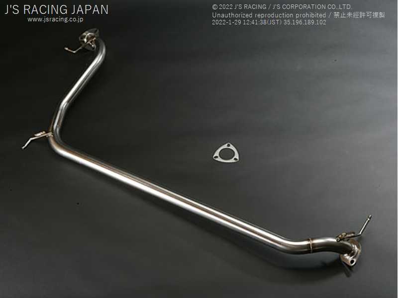 J'S RACING R304 SUS EXHAUST SYSTEM CENTER PIPE 50C FOR HONDA FIT GP4 RS R304-F3HR-50C
