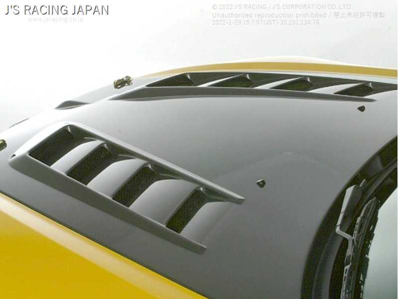 J'S RACING AERO BONNET TYPE-V FULL CARBON FOR HONDA S2000