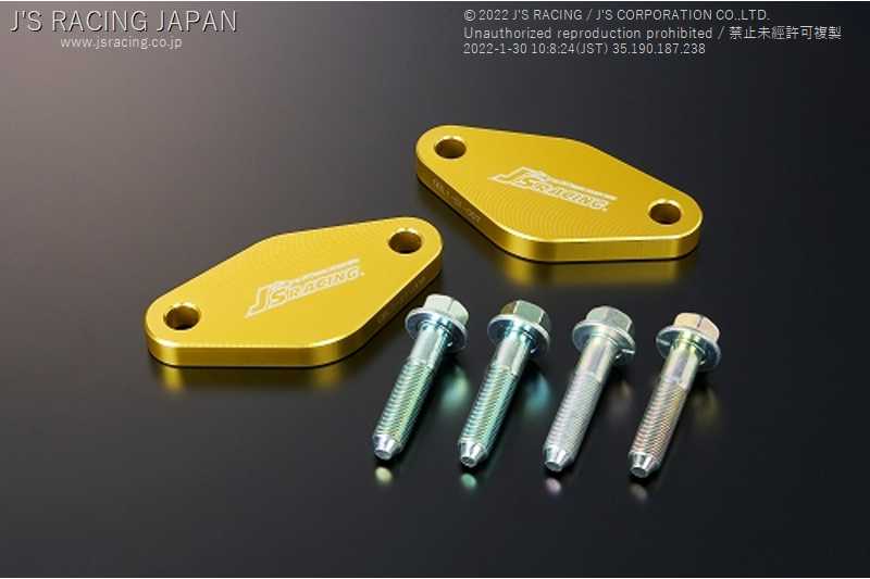 J'S RACING ROLL CENTER ADJUSTER PLATE L2 12MM FOR HONDA S2000 AP1 2 F20C F22C CAJ-S1-RPL2