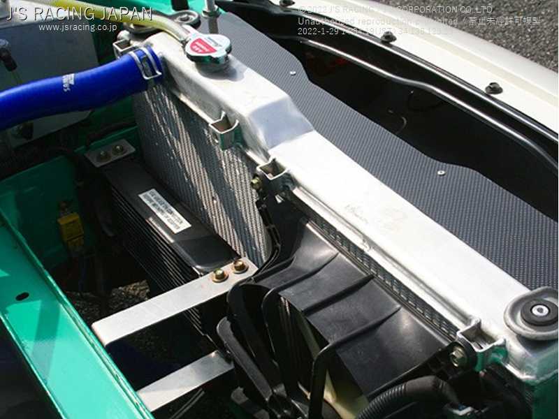 J'S RACING ALUMINUM SPL RADIATOR RR FOR HONDA S2000 AP1 2 F20C F22C RAS ...