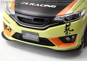 J'S RACING FRONT WING SPOILER TYPE S FRP FOR HONDA FIT GK5 AH-F5M