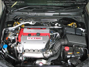 J'S RACING 3D FRONT ALUMINUM STRUT TOWER BAR FOR HONDA ACCORD CM2 TB-EW4-F