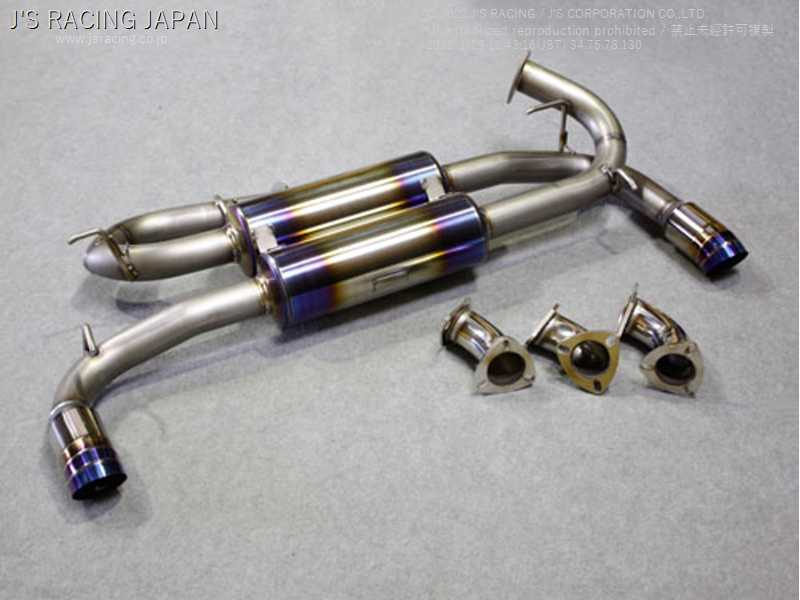 J'S RACING FX-PRO FULL TITANIUM MUFFLER 60RS FOR HONDA NSX NA2 C32B FTM-N2-60RS