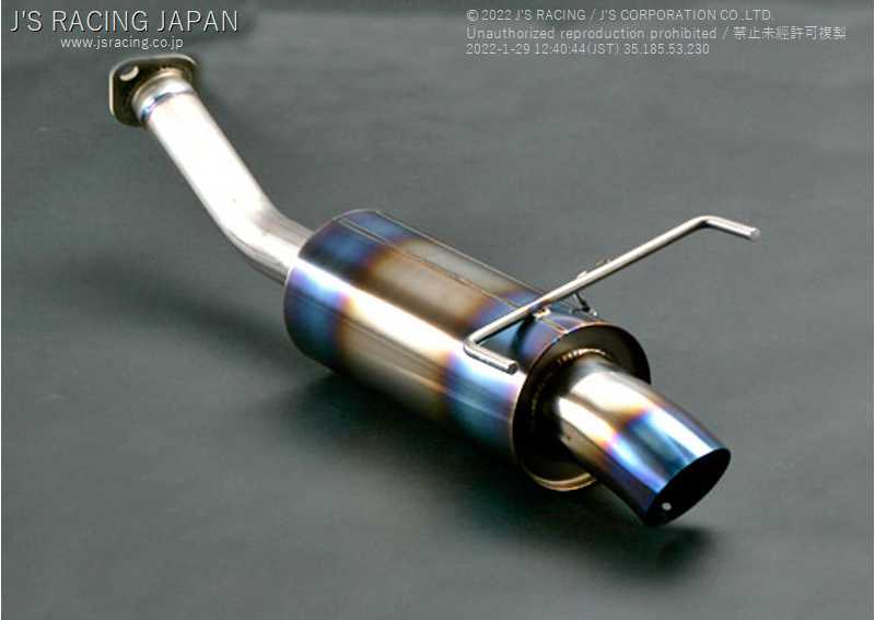 J'S RACING R304 SUS EXHAUST 50R FOR HONDA CR-Z ZF1 LEA-MF6 R304-Z1-50R