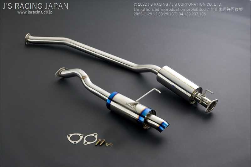 J'S RACING R304 SUS EXHAUST 60RS FOR HONDA CIVIC EP3 K20A R304-P3-60RS