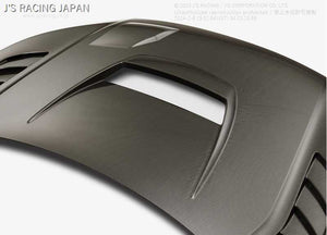 J'S RACING AERO BONNET TYPE-V CARBON FOR HONDA CIVIC FK7 ABV-K7-C