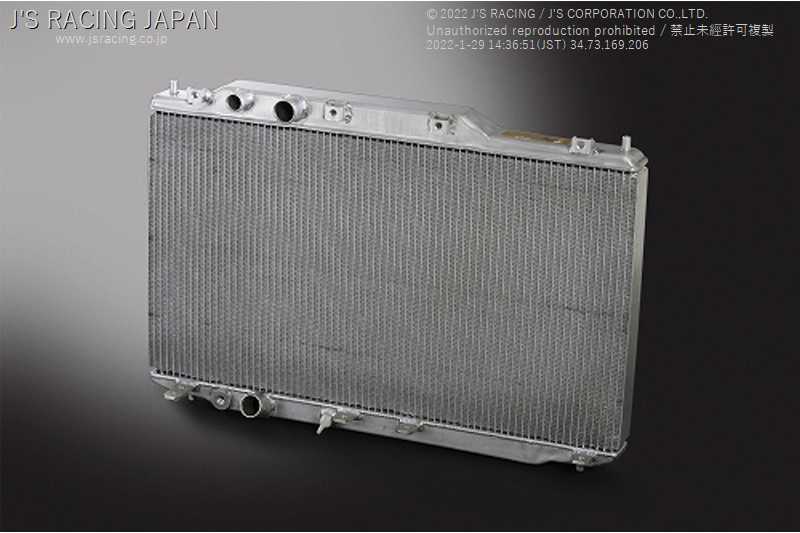 J'S RACING ALUMINUM SPL RADIATOR RR FOR HONDA CIVIC FD2 K20A RAS-D2-RR