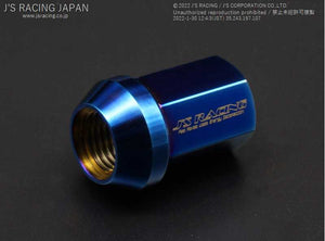 J'S RACING TITANIUM PENETRATION NUT 19HEX 5 HOLE PACK TNW-02-5H