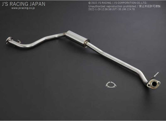 J'S RACING R304 SUS EXHAUST SYSTEM CENTER PIPE 50CT FOR HONDA FIT GK5 R304-F5-50CT