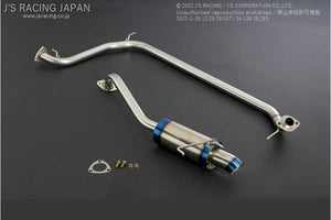 J'S RACING R304 SUS EXHAUST 50RS FOR HONDA FIT GE8 L15A R304-F3-50RS