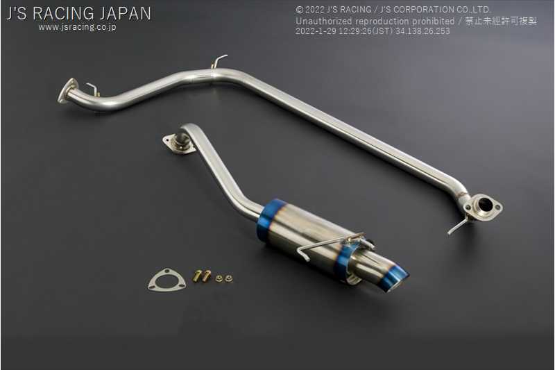 J'S RACING R304 SUS EXHAUST 50RS FOR HONDA FIT GE8 L15A R304-F3
