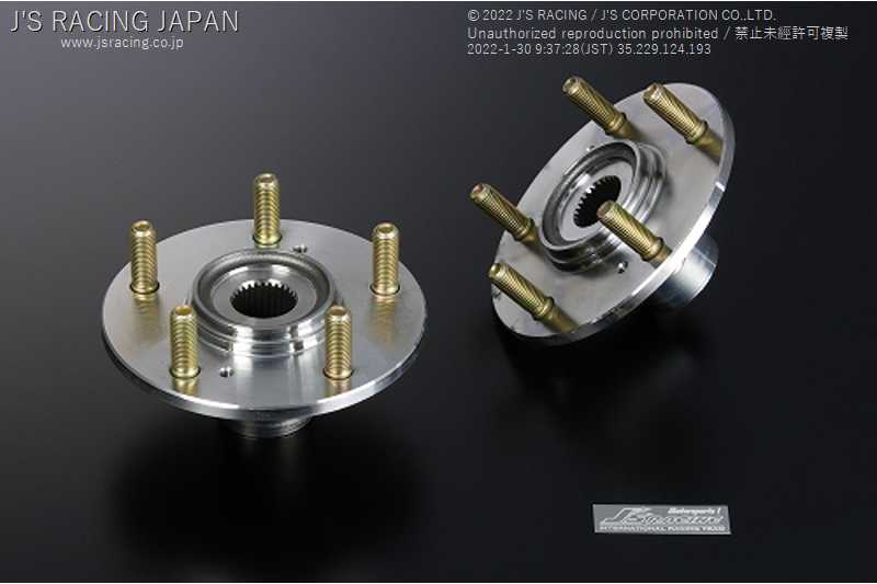 J'S RACING HIGH FREQUENCY FRONT HUB ASSEMBLY FOR HONDA CIVIC FD2 K20A KHA-D2-F