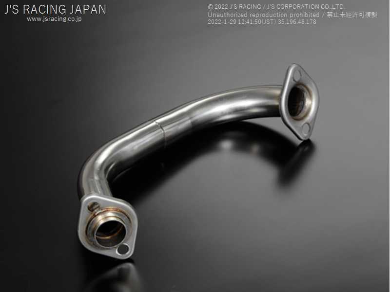 J'S RACING R304 SUS EXHAUST SYSTEM 50C CENTER PIPE FOR HONDA S660 JW5 R304-S6-50C