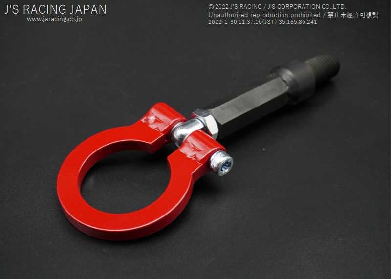J'S RACING TYPE S BUMPER FR TOW HOOK FOR HONDA FIT GE KF-F3-FJS