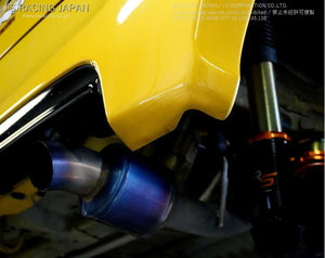 J'S RACING FX-PRO FULL TITANIUM MUFFLER 50RS FOR HONDA N-ONE JG1 TURBO FTM-NO1T-50RS