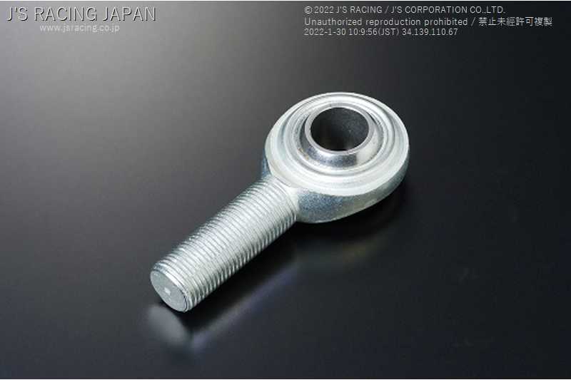 J'S RACING PILLOW TIE ROD END PILLOW BALL (LEFT-HANDED SCREW) FOR HONDA S2000 AP1 2 F20C F22C PTEPB-S1-L